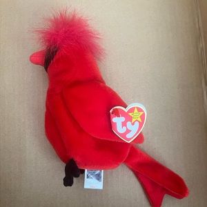 Mac the Cardinal Beanie Baby
